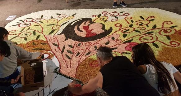 Infiorata of Cannara 2019